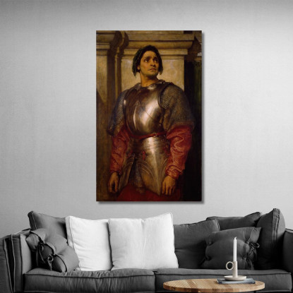 A Condottiere Frederic Leighton flg1 quadro stampato su tela