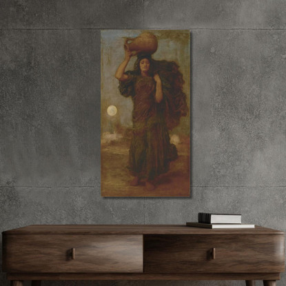 Una Donna Del Nilo Frederic Leighton flg4 quadro stampato su tela