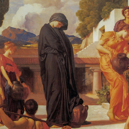 Andromaca Prigioniera Frederic Leighton flg10 quadro stampato su tela