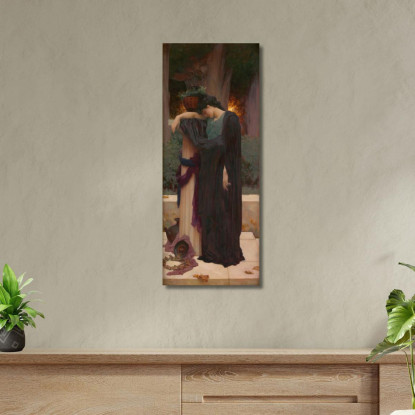 Lacrime Frederic Leighton flg32 quadro stampato su tela