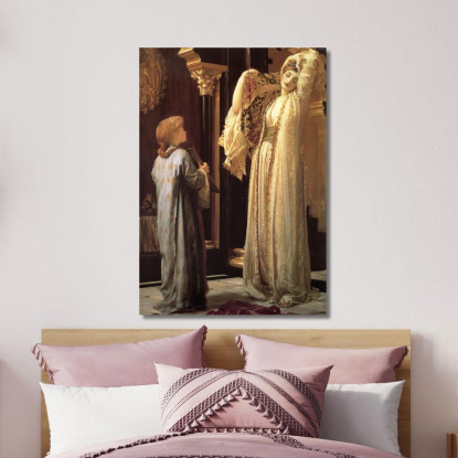 Luce Dell'Harem Frederic Leighton flg35 quadro stampato su tela