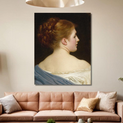 Giglio Frederic Leighton flg36 quadro stampato su tela