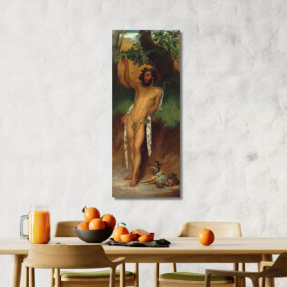 Padella Frederic Leighton flg45 quadro stampato su tela