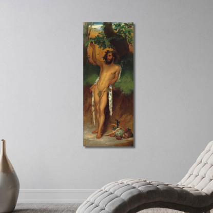 Padella Frederic Leighton flg45 quadro stampato su tela