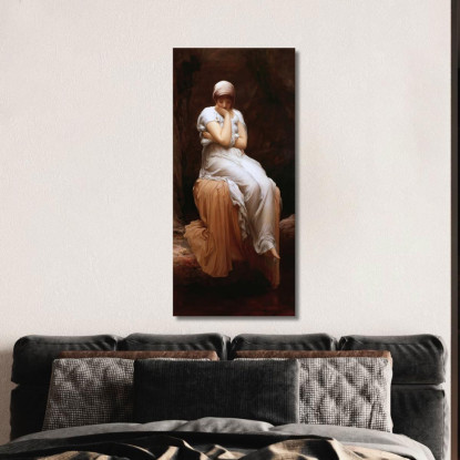 Solitudine Frederic Leighton flg53 quadro stampato su tela