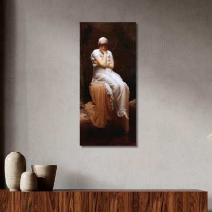 Solitudine Frederic Leighton flg53 quadro stampato su tela