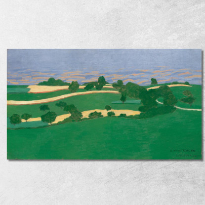 Campi Di Grano Félix Vallotton fvl10 quadro stampato su tela