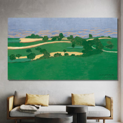 Campi Di Grano Félix Vallotton fvl10 quadro stampato su tela