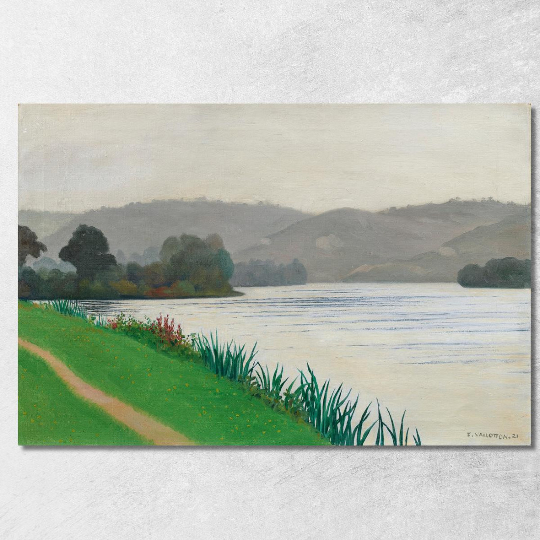 È A Tournedos Félix Vallotton fvl43 quadro stampato su tela È A Tournedos Félix Vallotton fvl43 quadro stampato su tela