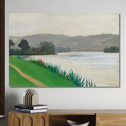 È A Tournedos Félix Vallotton fvl43 quadro stampato su tela