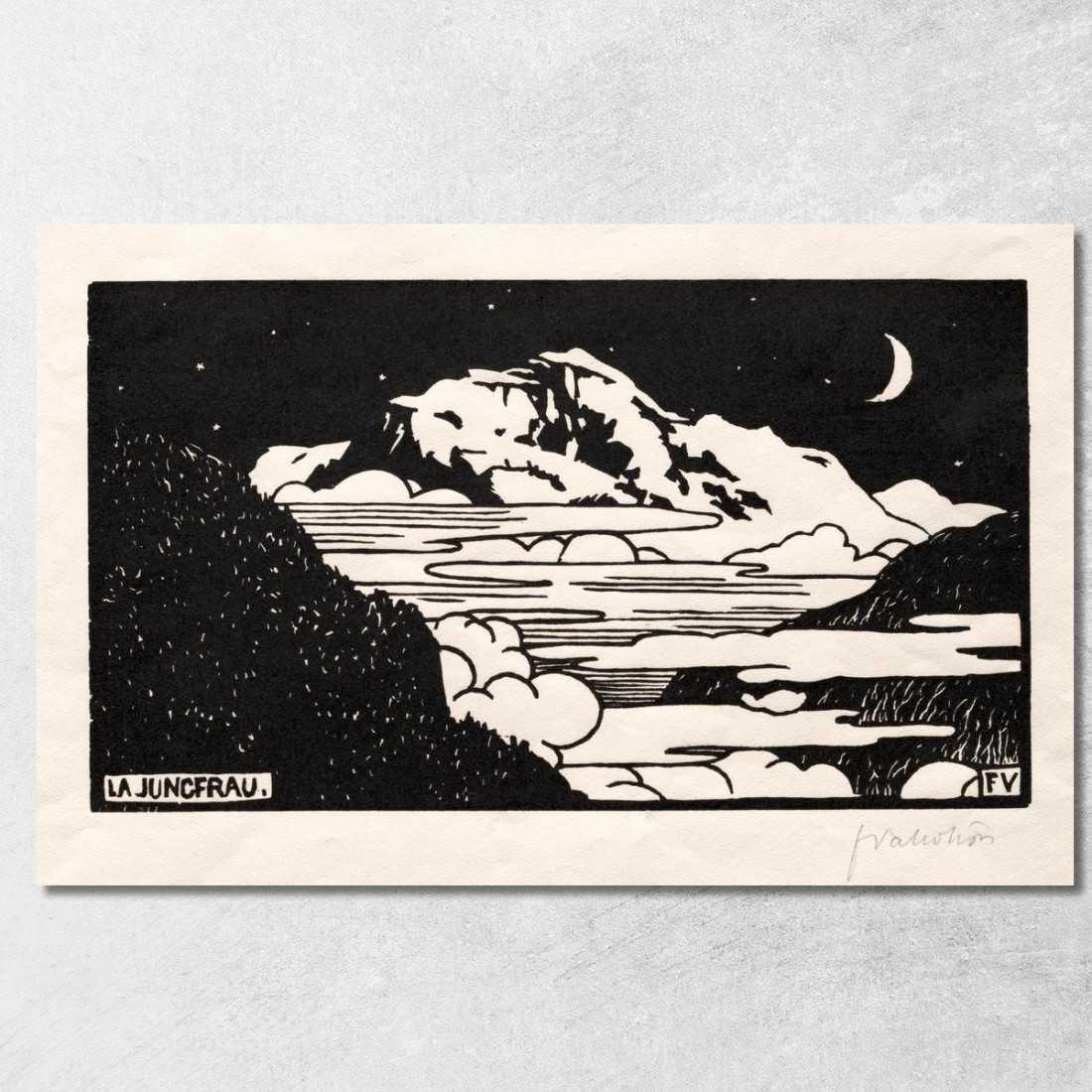 La Vergine Félix Vallotton fvl56 quadro stampato su tela La Vergine Félix Vallotton fvl56 quadro stampato su tela