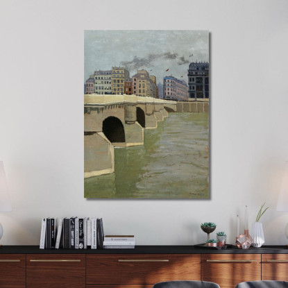 Il Ponte Pont Neuf Félix Vallotton fvl62 quadro stampato su tela