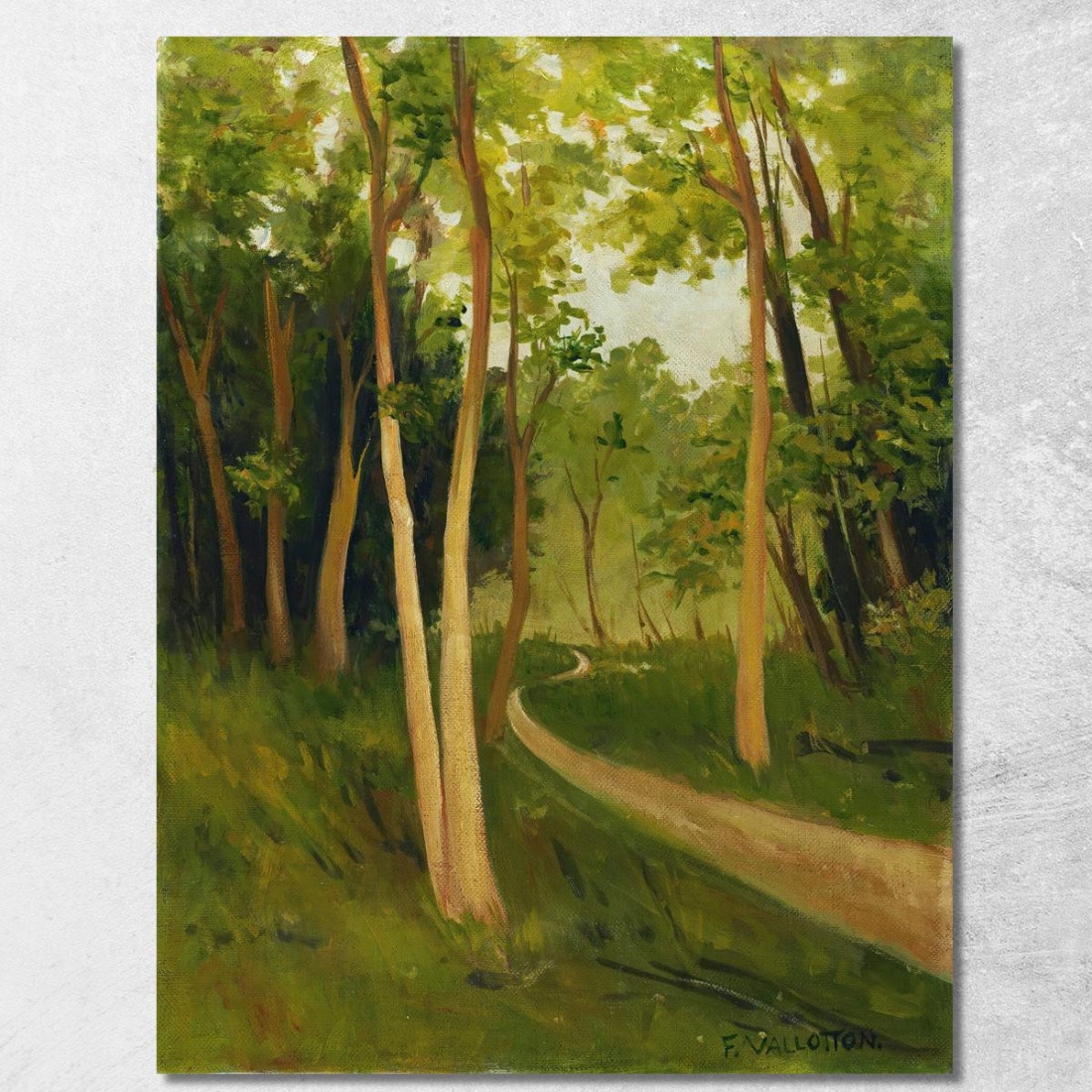 Pista Nel Bois De Boulogne Félix Vallotton fvl69 quadro stampato su tela Pista Nel Bois De Boulogne Félix Vallotton fvl69 quadro stampato su tela