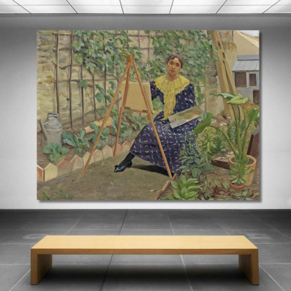 Pittura Della Ragazza Félix Vallotton fvl73 quadro stampato su tela