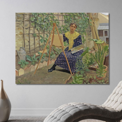 Pittura Della Ragazza Félix Vallotton fvl73 quadro stampato su tela