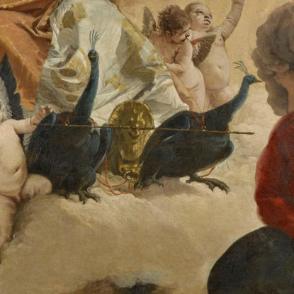 Giunone E Luna Giovanni Battista Tiepolo gbt21 quadro stampato su tela