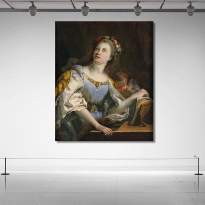 Santa Cecilia Giovanni Battista Tiepolo gbt29 quadro stampato su tela