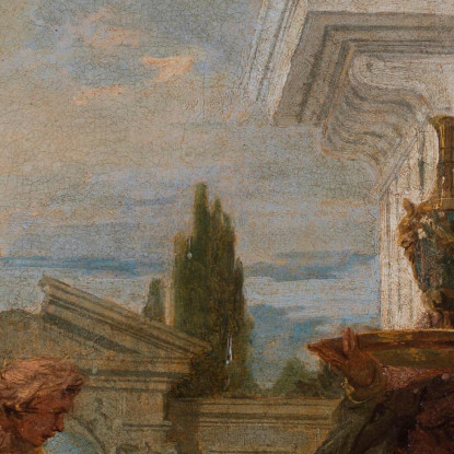 Il Banchetto Di Cleopatra 2 Giovanni Battista Tiepolo gbt36 quadro stampato su tela