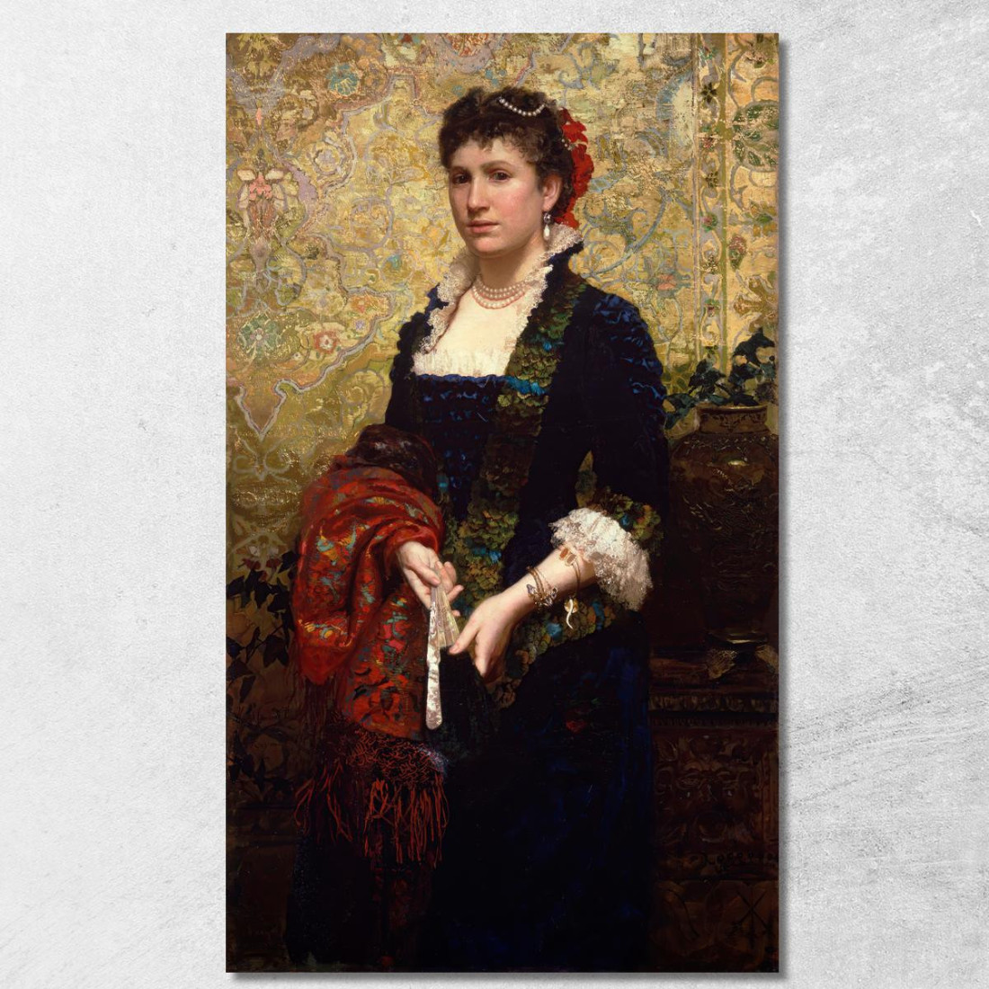 La Principessa Marie Lubomirska Henryk Siemiradzki hsm33 quadro stampato su tela La Principessa Marie Lubomirska Henryk Siemiradzki hsm33 quadro stampato su tela