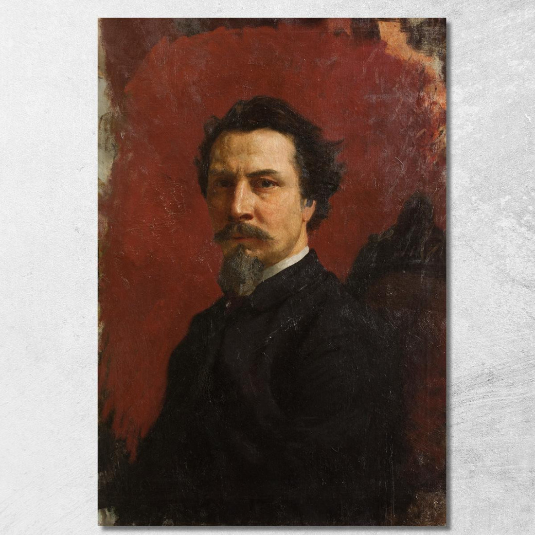 Auto Ritratto Henryk Siemiradzki hsm37 quadro stampato su tela Auto Ritratto Henryk Siemiradzki hsm37 quadro stampato su tela