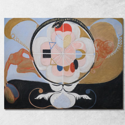 Evoluzione N. 13 Gruppo Vi Hilma af Klint hak5 quadro stampato su tela