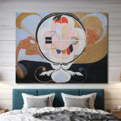 Evoluzione N. 13 Gruppo Vi Hilma af Klint hak5 quadro stampato su tela