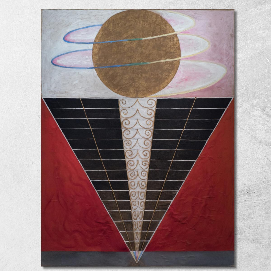 Gruppo X N. 2 Pala D'Altare Hilma af Klint hak18 quadro stampato su tela Gruppo X N. 2 Pala D'Altare Hilma af Klint hak18 quadro stampato su tela