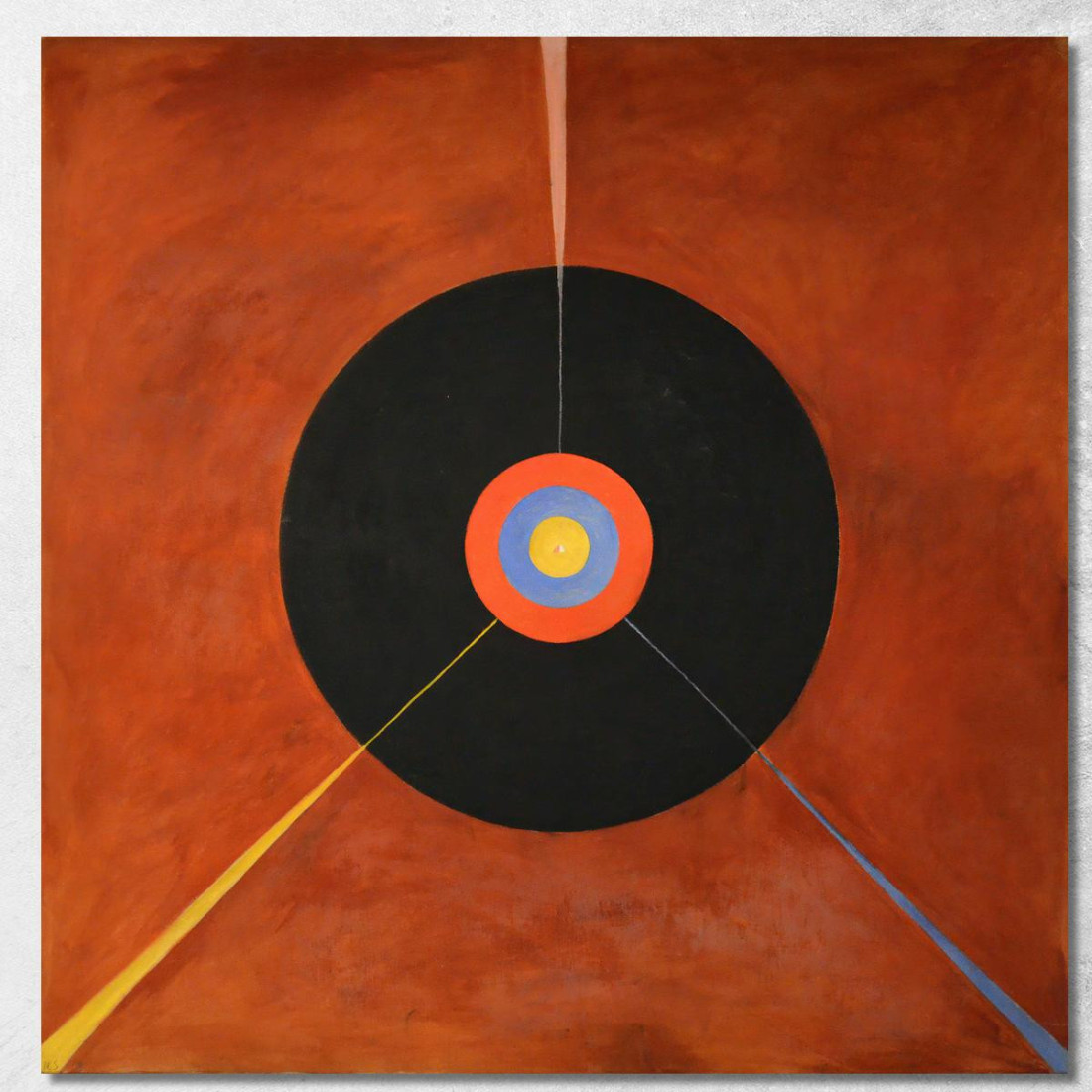 Il Cigno N. 18 Hilma af Klint hak25 quadro stampato su tela Il Cigno N. 18 Hilma af Klint hak25 quadro stampato su tela