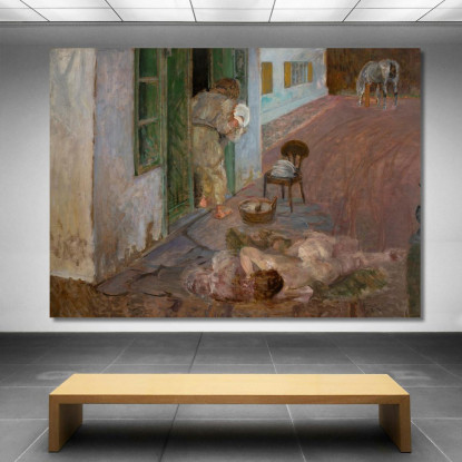 Lavastoviglie. Wielgie Jacek Malczewski jml24 quadro stampato su tela