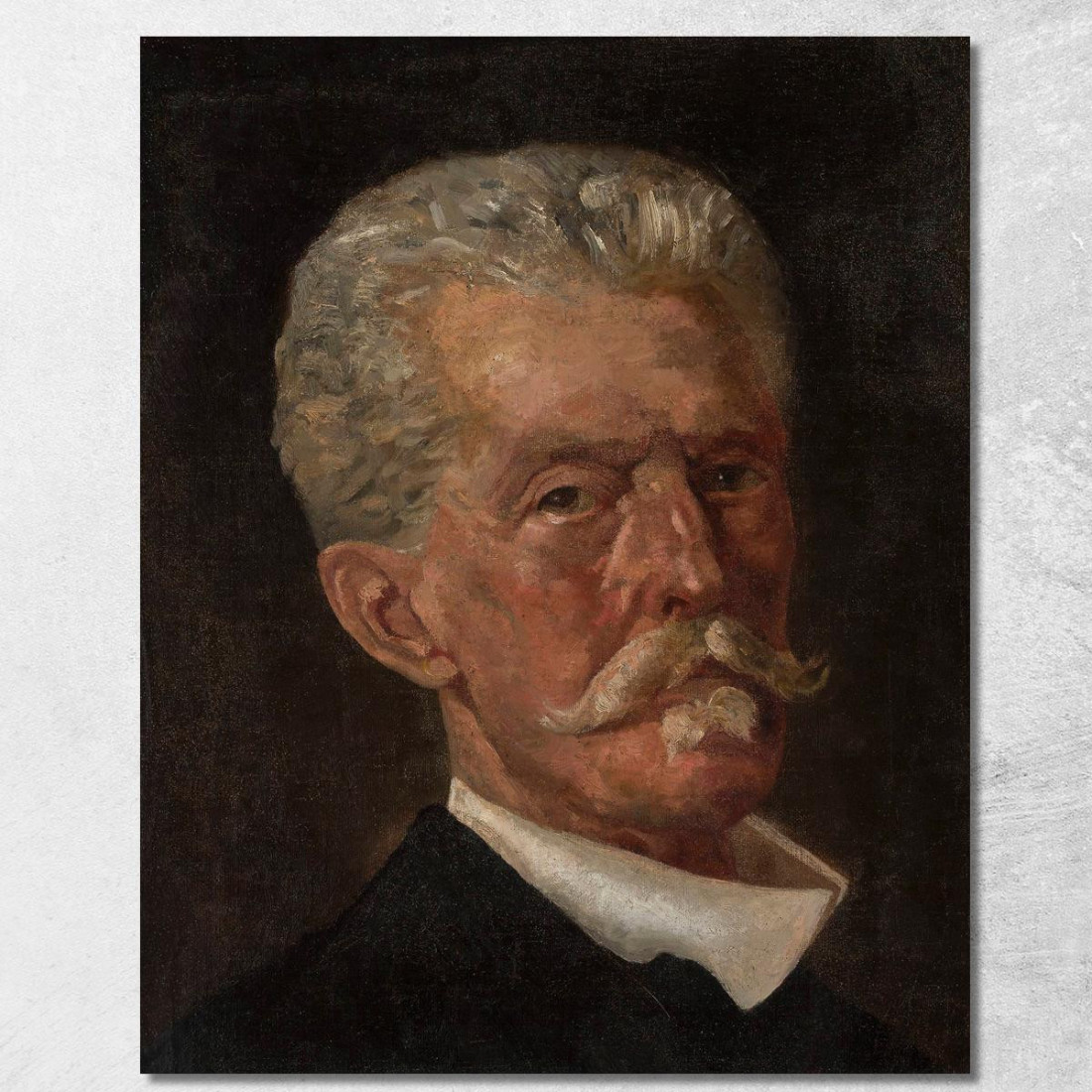 Testa D'Uomo Jacek Malczewski jml38 quadro stampato su tela Testa D'Uomo Jacek Malczewski jml38 quadro stampato su tela