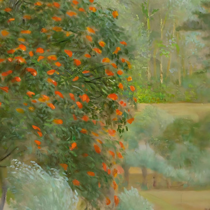 Paesaggio Con Sorbe Jacek Malczewski jml52 quadro stampato su tela