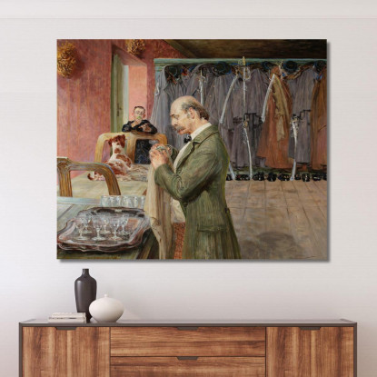 La Mia Vita Sezione Centrale Del Trittico Jacek Malczewski jml62 quadro stampato su tela