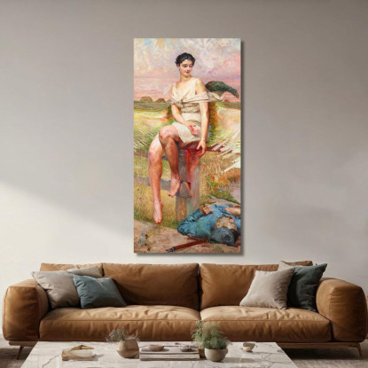 Nike Delle Legioni Jacek Malczewski jml68 quadro stampato su tela
