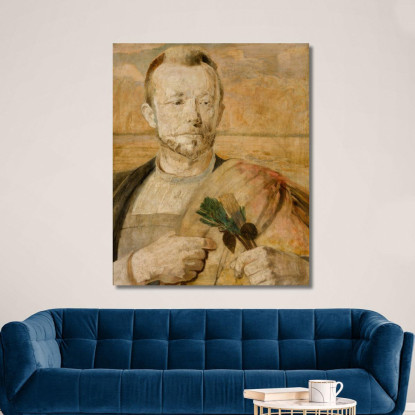 Ritratto Di Alessandro Mroczkowski Jacek Malczewski jml79 quadro stampato su tela