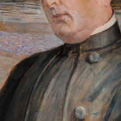 Ritratto Del Reverendo Jan Jasiak Jacek Malczewski jml95 quadro stampato su tela