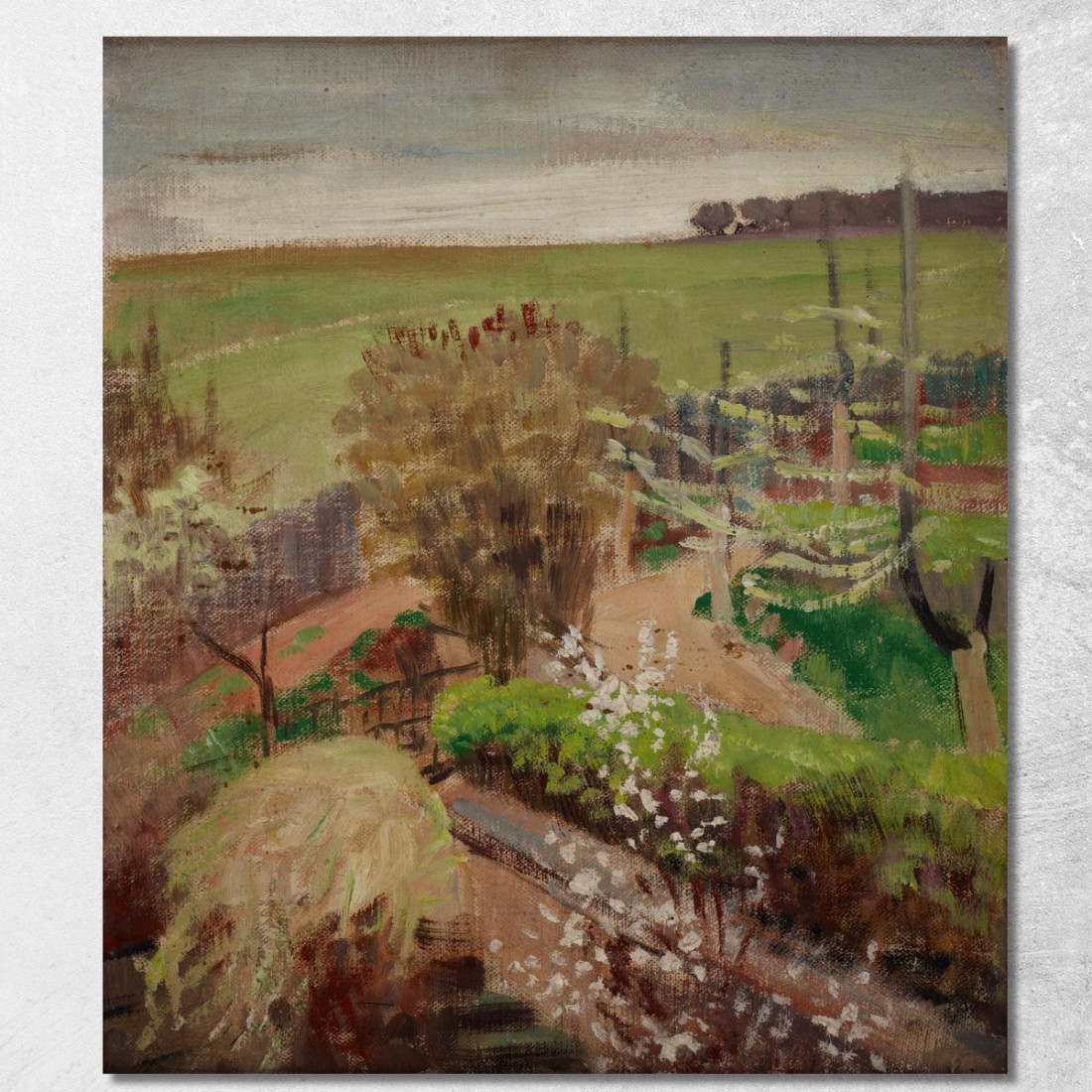 Paesaggio Primaverile Dalla Campagna Jacek Malczewski jml122 quadro stampato su tela Paesaggio Primaverile Dalla Campagna Jacek Malczewski jml122 quadro stampato su tela