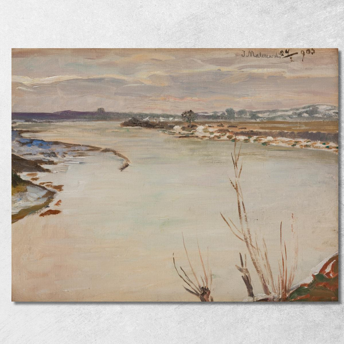 Disgelo Primaverile Jacek Malczewski jml123 quadro stampato su tela Disgelo Primaverile Jacek Malczewski jml123 quadro stampato su tela