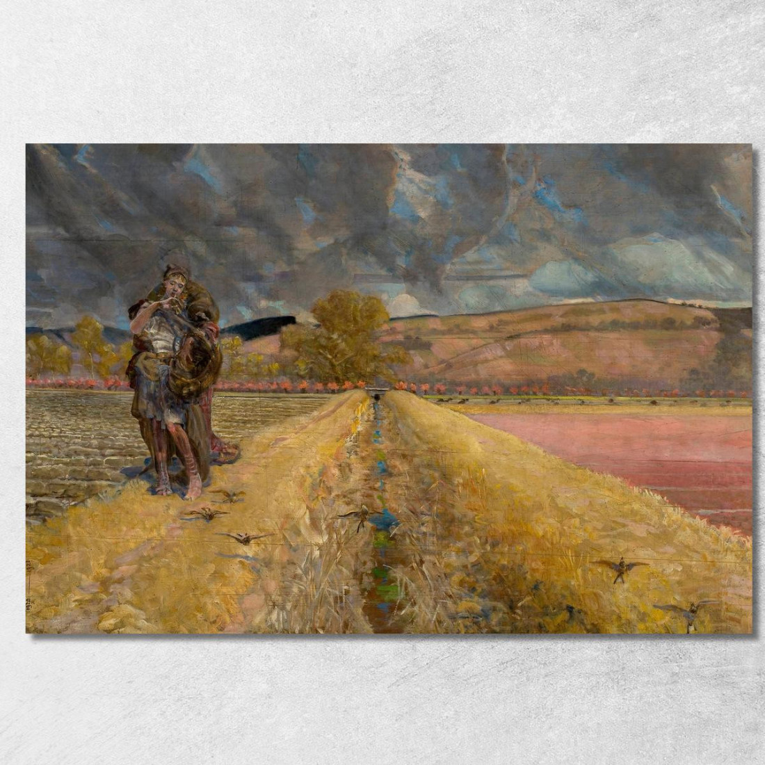 Sant'Agnese Jacek Malczewski jml126 quadro stampato su tela Sant'Agnese Jacek Malczewski jml126 quadro stampato su tela