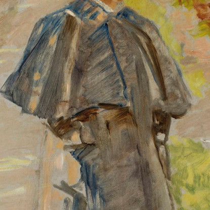 Ragazzo In Giardino Jacek Malczewski jml150 quadro stampato su tela