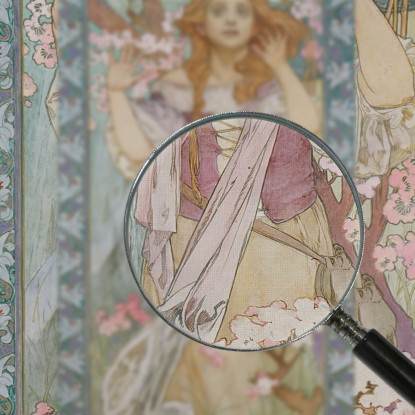 Maude Adams Alphonse Mucha amu81 quadro stampato su tela