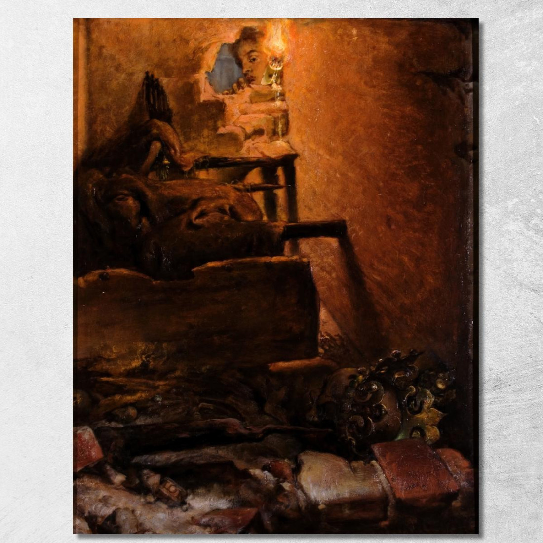 L'Interno Della Tomba Del Re Kazimierz Wielki Jan Matejko jmt64 quadro stampato su tela L'Interno Della Tomba Del Re Kazimierz Wielki Jan Matejko jmt64 quadro stampato su tela