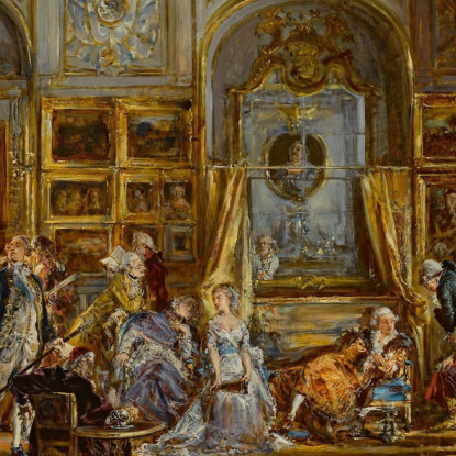 Costituzione Del 3 Maggio. Seym Quadriennale. Commissione Dell'Istruzione Jan Matejko jmt72 quadro stampato su tela
