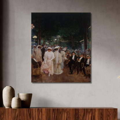 Le Bellezze Della Notte Jean Béraud jbr67 quadro stampato su tela