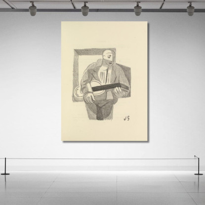 Come Moglie Ha Una Mucca 2 Juan Gris jgr5 quadro stampato su tela