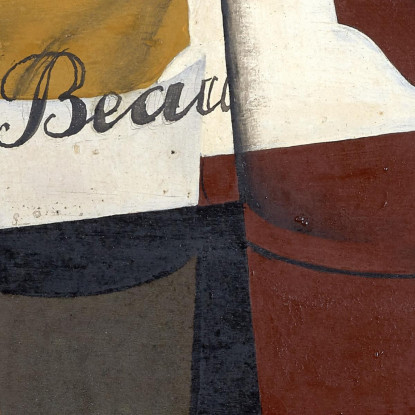 Bottiglia E Portafrutta Bottiglia Di Giornale E Portafrutta Juan Gris jgr12 quadro stampato su tela