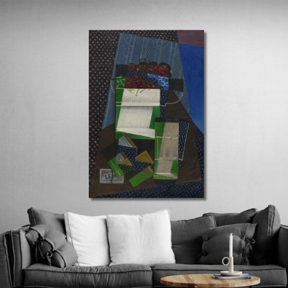 Ciliegie Juan Gris jgr16 quadro stampato su tela