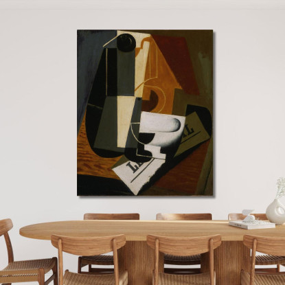 Caffettiera Juan Gris jgr18 quadro stampato su tela