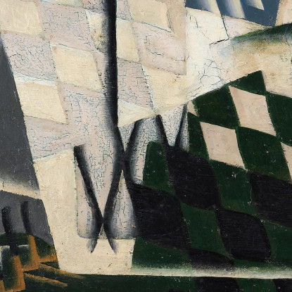 Arlecchino Con Una Chitarra Juan Gris jgr32 quadro stampato su tela