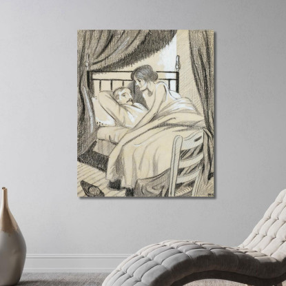 La Notte Scorsa Juan Gris jgr36 quadro stampato su tela