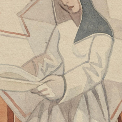 La Suora Juan Gris jgr38 quadro stampato su tela